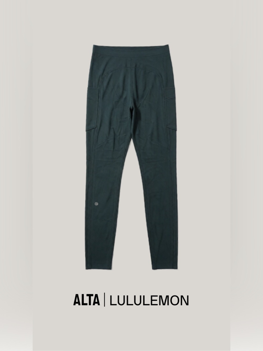 lululemon athletica Turquoise High-Rise Leggings with Side Pockets